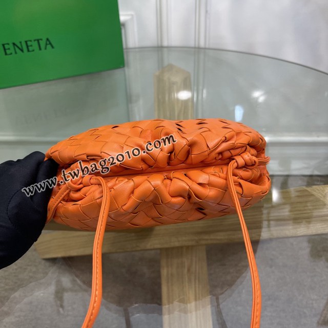 Bottega veneta高端女包 98061 寶緹嘉升級版小號編織雲朵包 BV經典款純手工編織羔羊皮女包  gxz1178